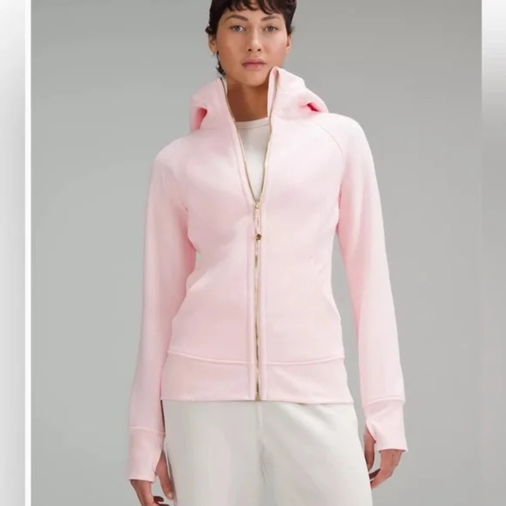 STRAWBERRY MILKSHAKE FULL ZIP GOLD ZIPPER SCUBA